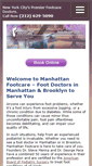 Mobile Screenshot of manhattanfootcare.com